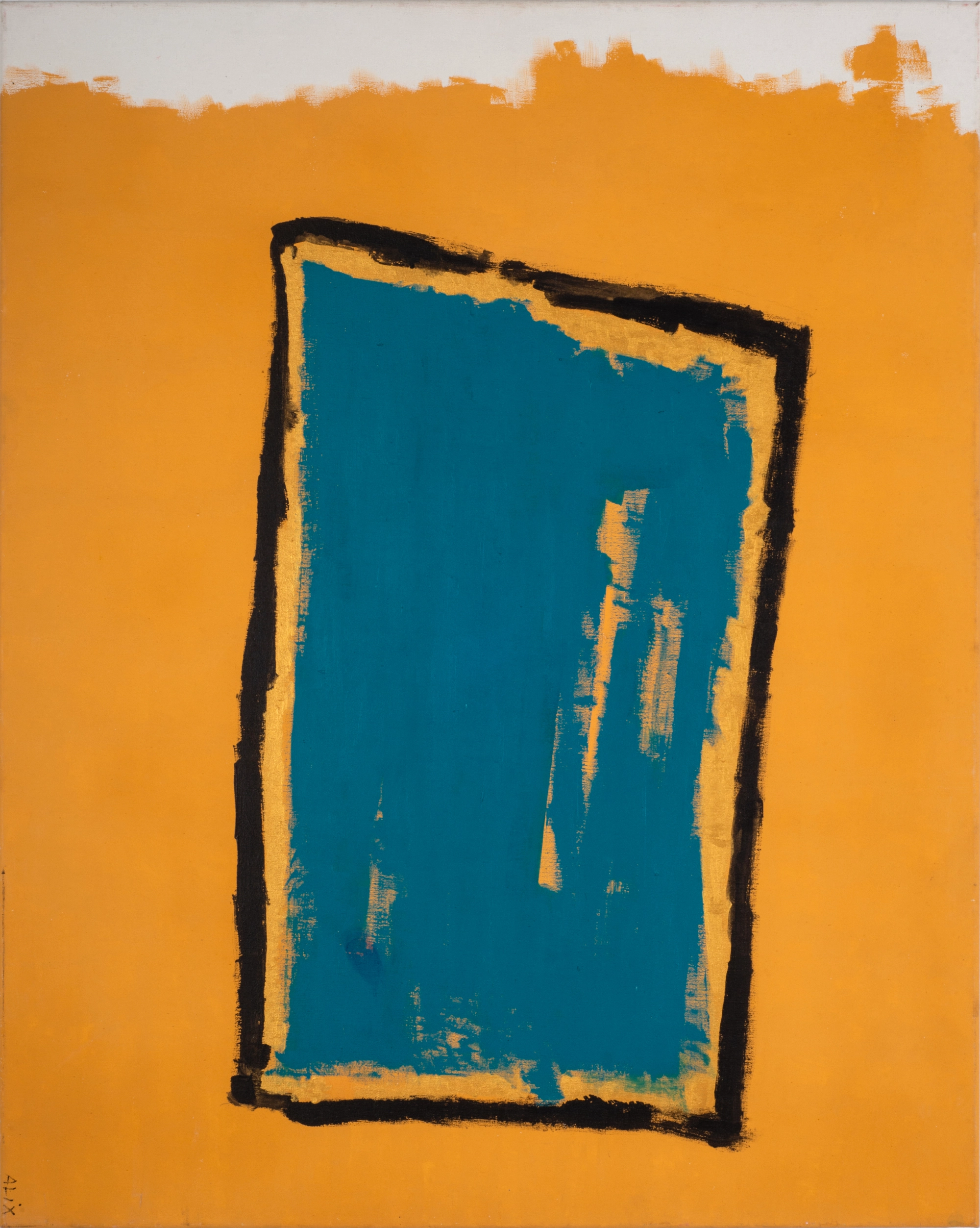 La última huella humana. 100 x 80 cm. 2022