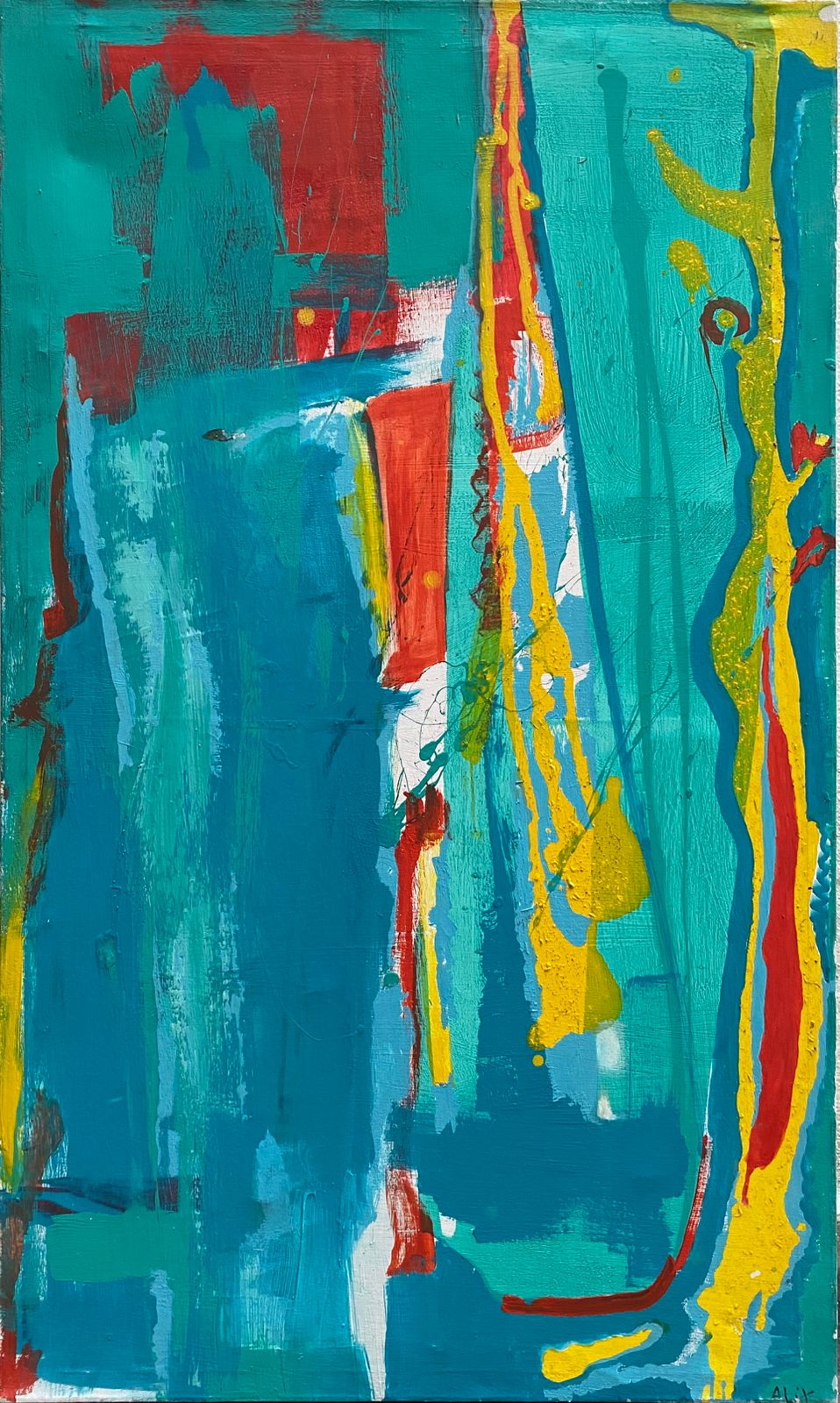 Bahia de Lutón. 100 x 60 cm. 2022